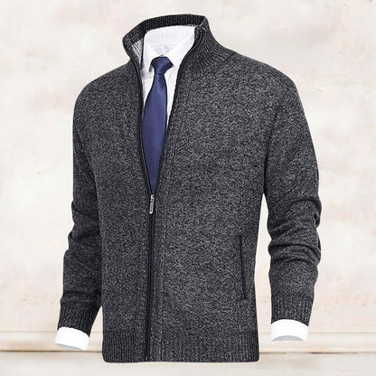 Herenvest Zachte Stof Elegante Kwaliteit voor alle Seizoenen
