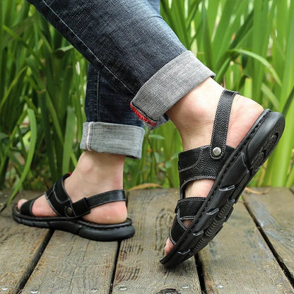 Mode Sandalen van Leer Charles