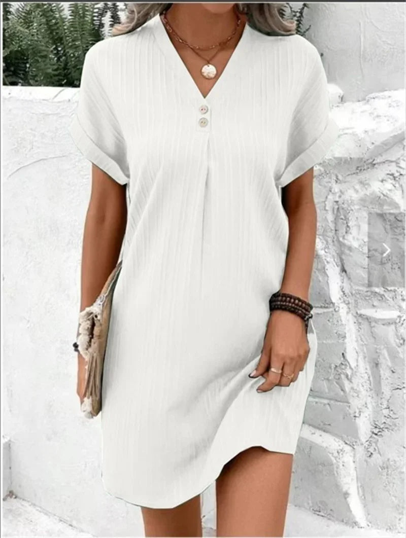 Viviana V-hals Jurk