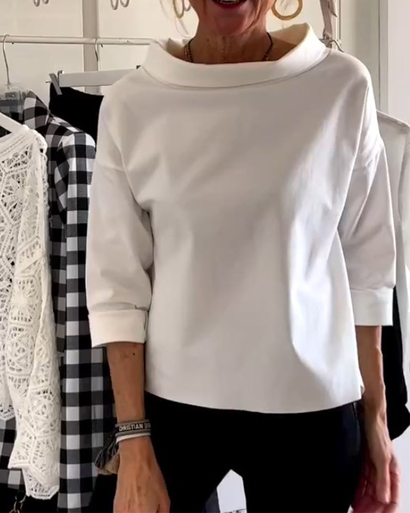 Elegante Vrouwentop van Luchtige Stof voor Feestelijke Gelegenheden