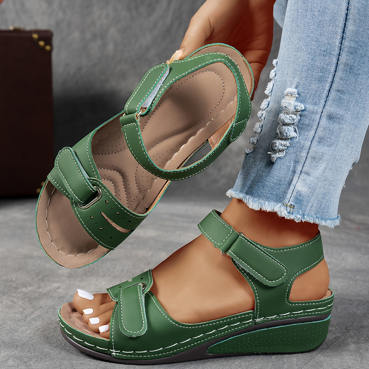 Dames Sandalen Verstelbaar Comfortabel