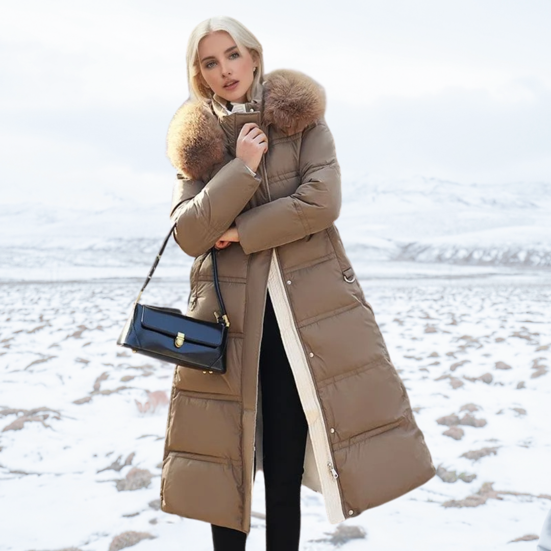 Dames Winterjas Warm en Elegant Luxe Model