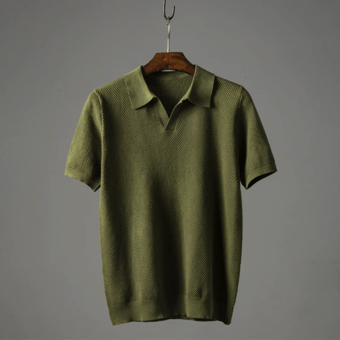 Aldo Polo Heren Elegante Katoen - StudioMarella