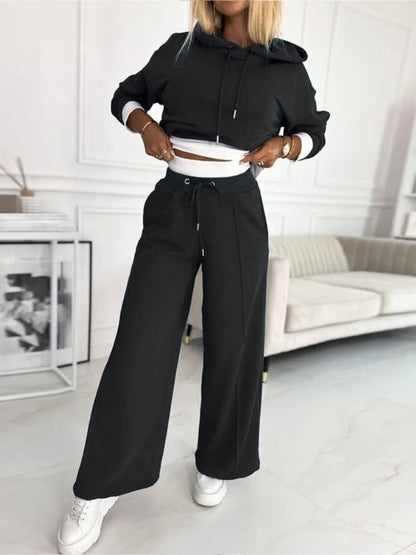Dames Hoodie Set met Joggingbroek Zacht en Comfortabel
