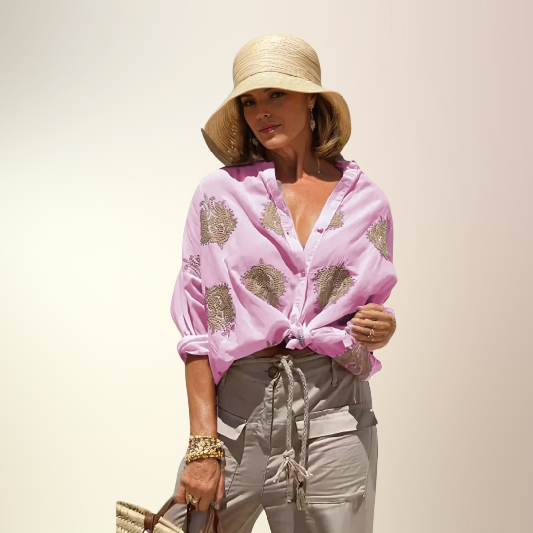 Lichte Vrouwelijke Blouse Elegant en Chic - StudioMarella