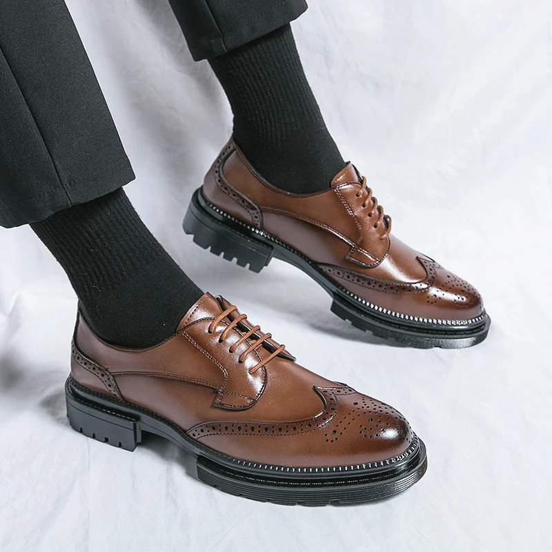 Heren Oxford Schoenen met Veters – Klassiek en Comfortabel voor Iedere Dag