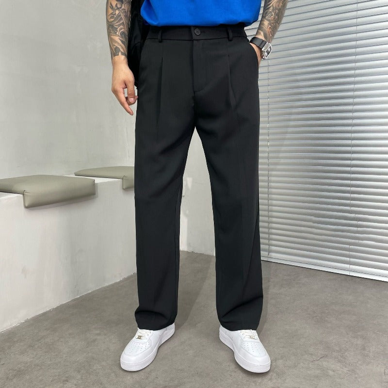Heren Broek Comfortabel Elegant Casual Model