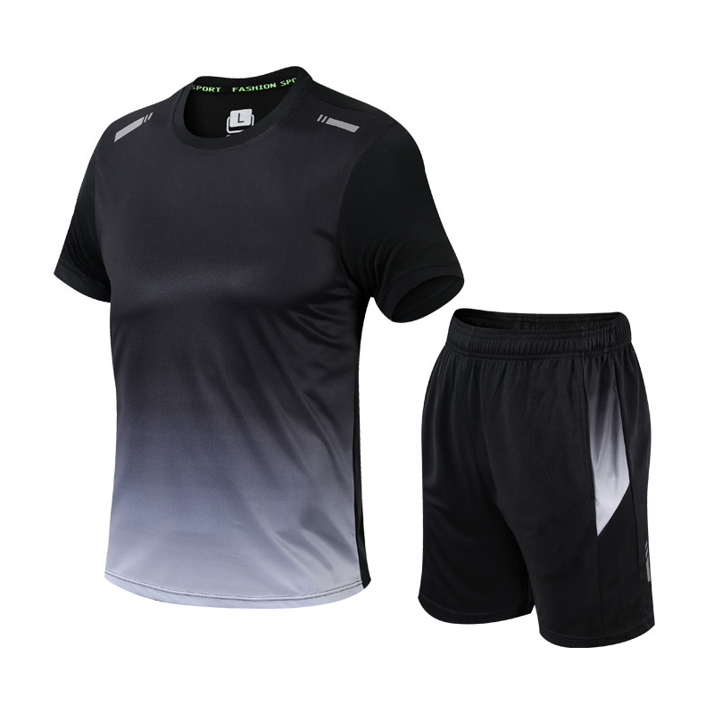 Sportset Heren 2-Delig Trainingspak Kleurverloop Joggingpak