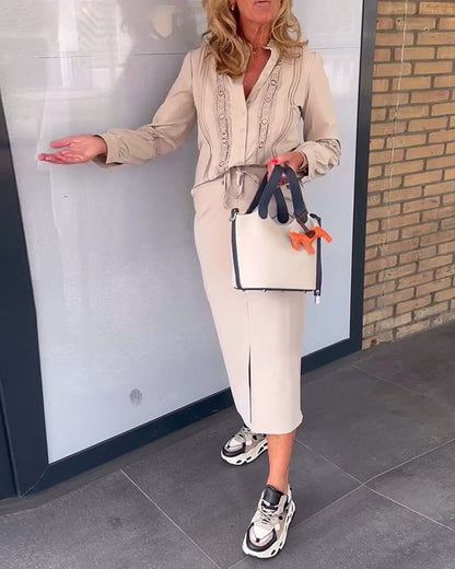 Amore Jurk Casual Eencilleurig