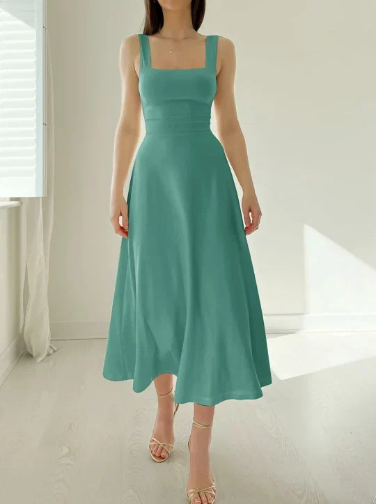 Midi Jurk Elegante Gabriella Stijl