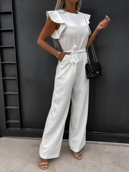 Vrouwelijke Jumpsuit Comfortabele Zomerjurk Elegante Stijl