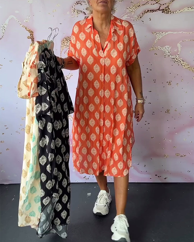 Roma Jas Langer Model met Print