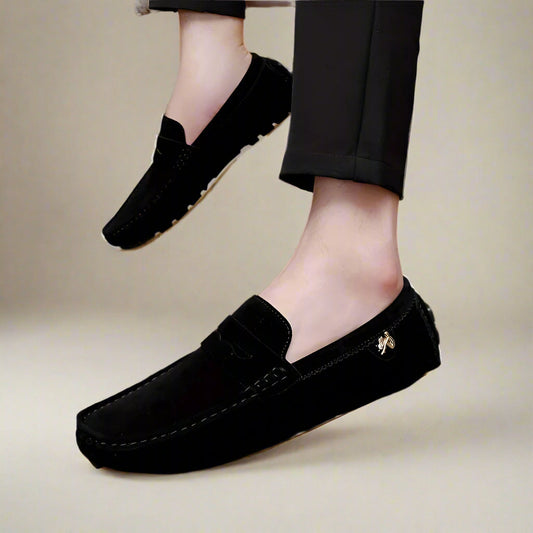 Suède Instappers voor Heren Casual Comfortabele Renzo - StudioMarella