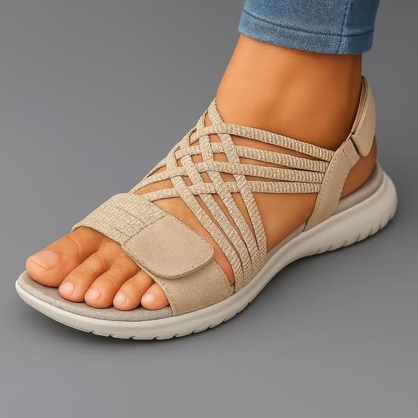Dames Sandalen Gevlochten Comfortabele Pasvorm