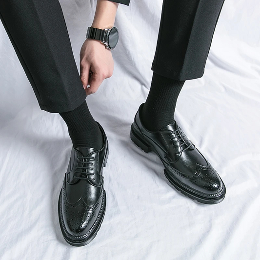 Heren Oxford Schoenen met Veters – Klassiek en Comfortabel voor Iedere Dag - StudioMarella