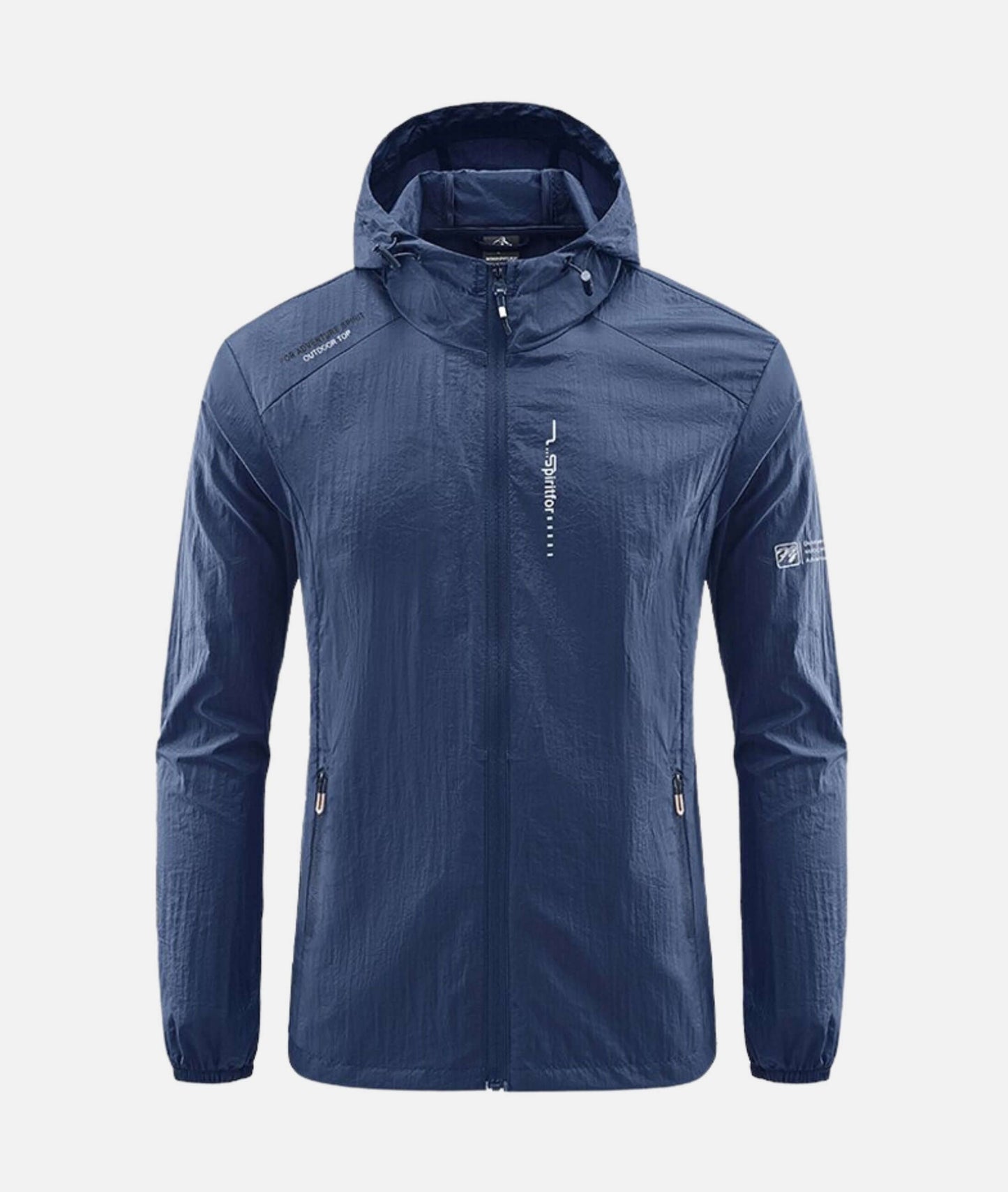 Lichte Herenjas met Capuchon - Waterdichte Zomerjas Polyester
