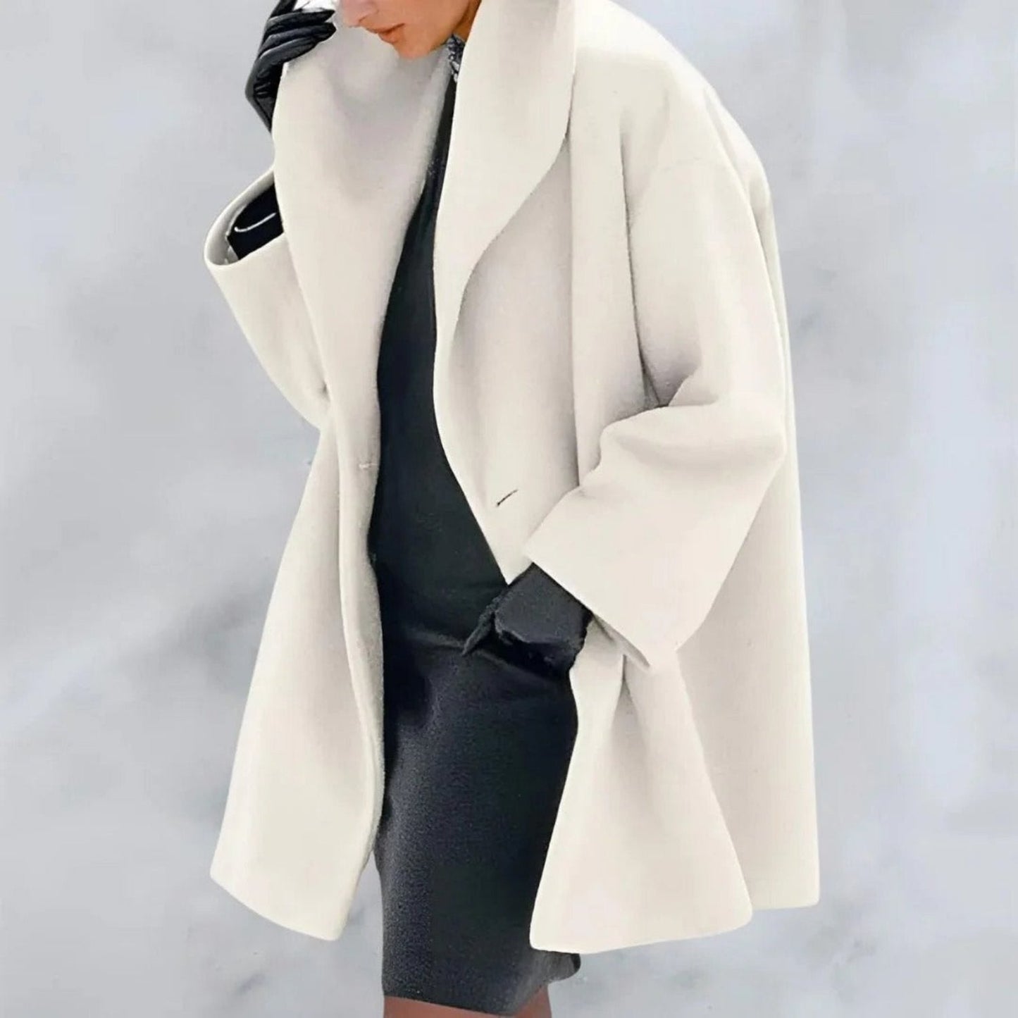 Dames Winterjas Warm en Oversized met Capuchon