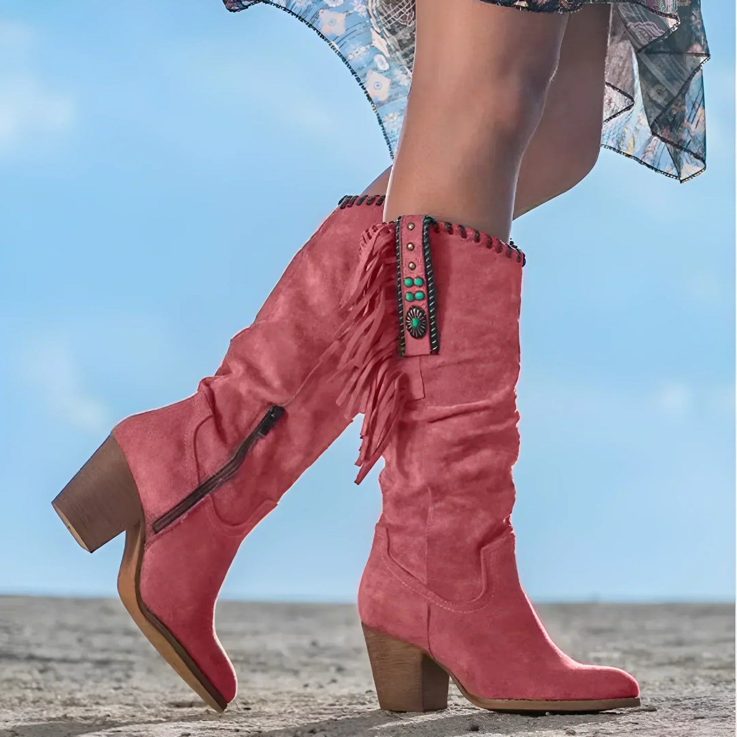 Dames Cowboylaarzen Western Stijl Laarzen