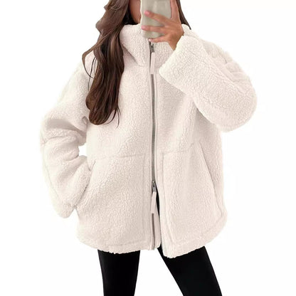 Dames Fleecejas Warm en Zacht voor Winter