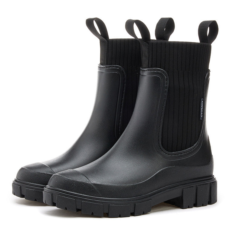 Dames Regenlaarzen Waterdicht met Antislip Zool