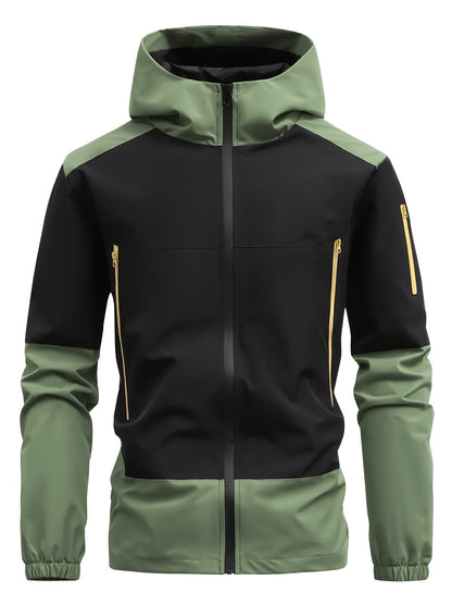 Softshell Jas Heren Winddicht Colour Block - StudioMarella