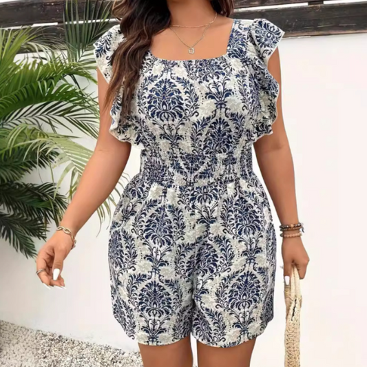 Zomerjumpsuit Lichtgewicht Polyester Backless Vrouw - StudioMarella