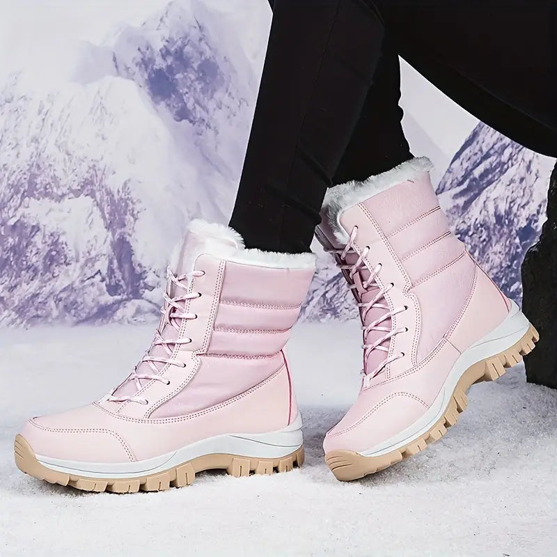 Dames Snowboots Waterdicht Geïsoleerd met Antislip Zool