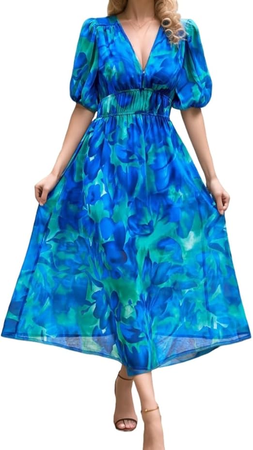 Elegante Bloemen Jurk Francisca