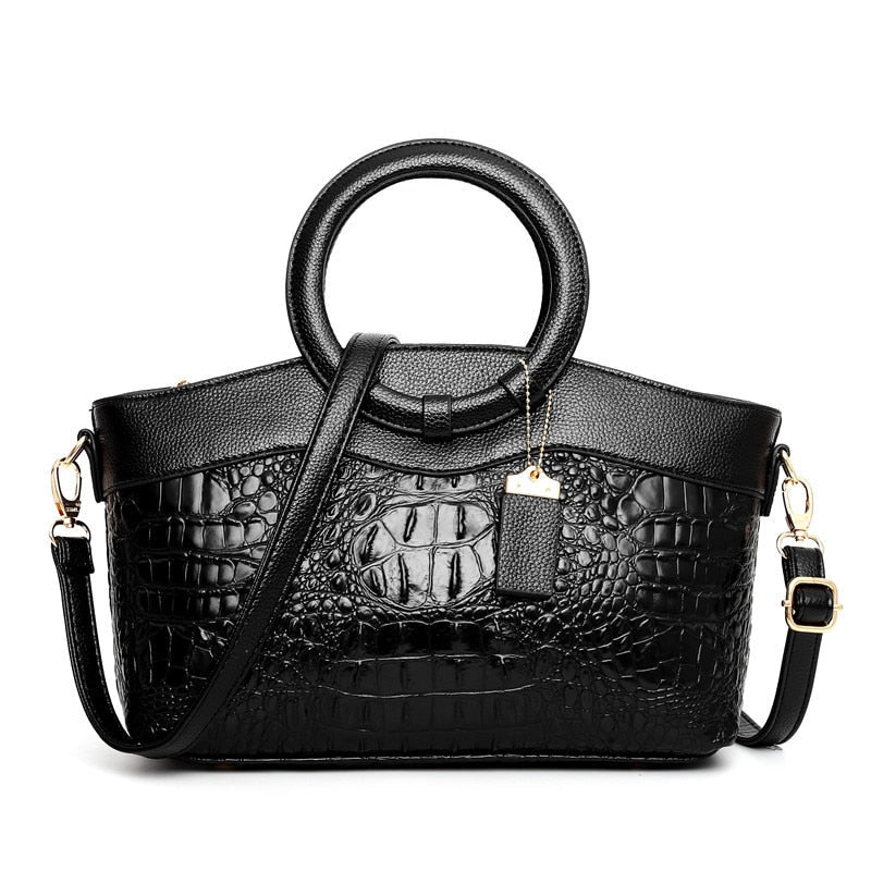 Krokodillenleer Handtas Luxe Design voor Dames