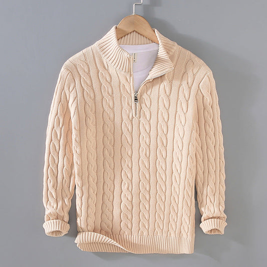 Heren Polo Shirt Klassiek Met Rits Voorzien - StudioMarella