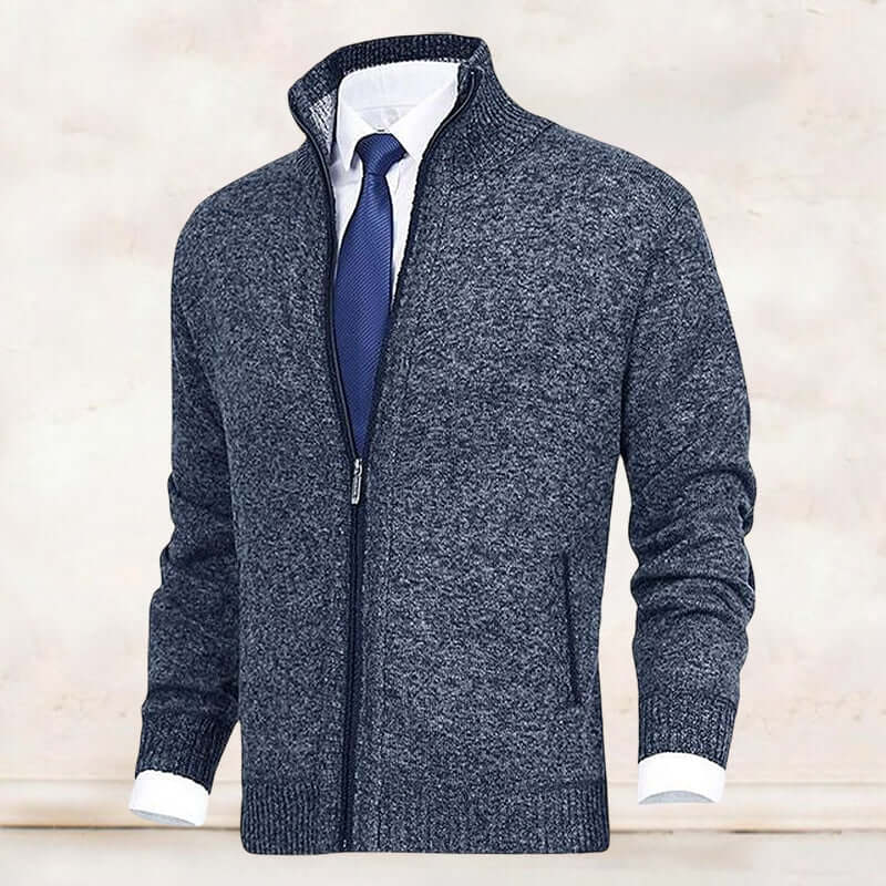 Herenvest Zachte Stof Elegante Kwaliteit voor alle Seizoenen