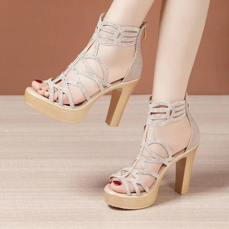 Hoge Hakken Glitter pumps voor Vrouw