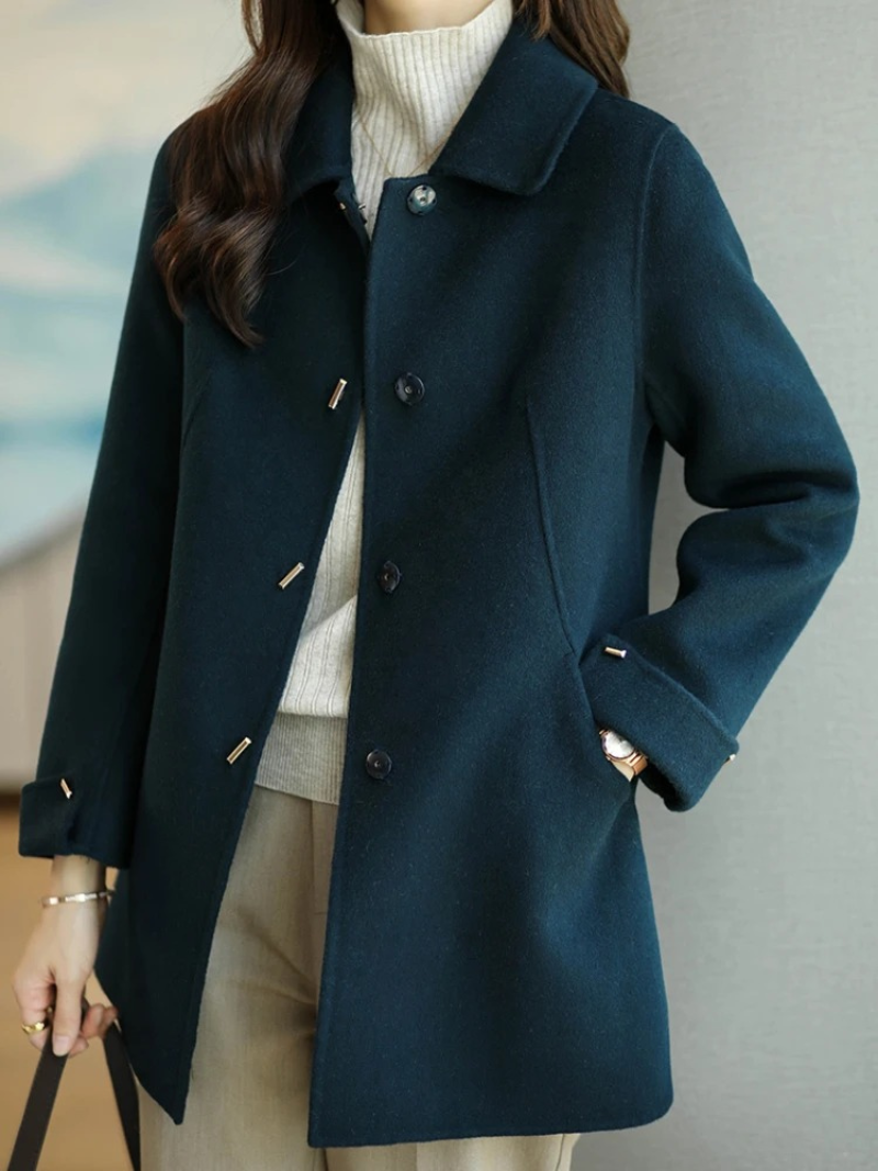 Dames Trenchcoat Klassiek Petit Model Herfst Winter