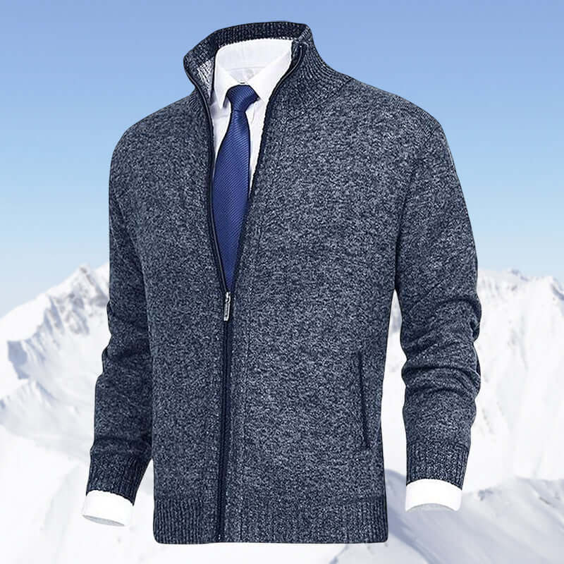 Herenvest Zachte Stof Elegante Kwaliteit voor alle Seizoenen
