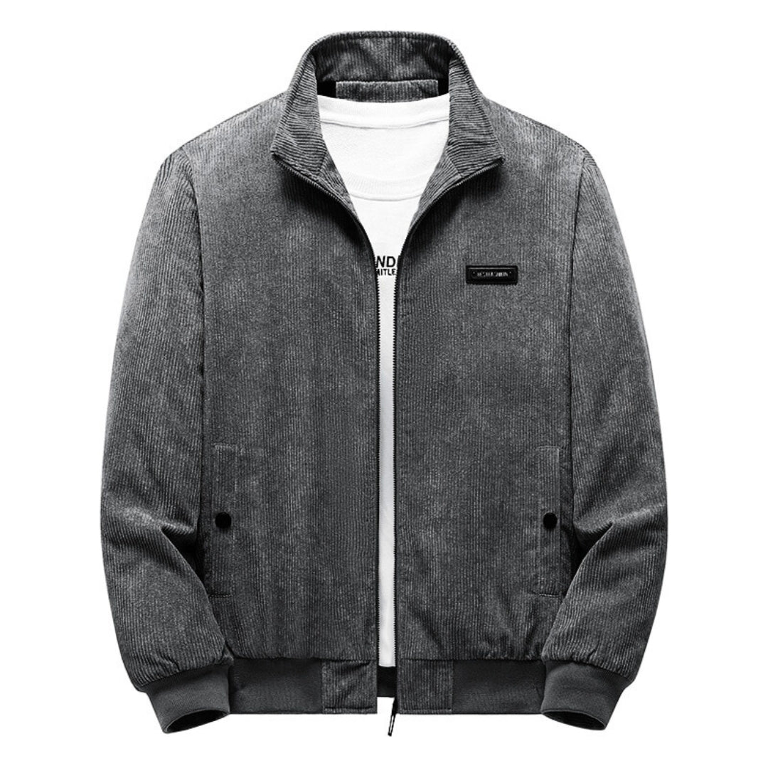 Waterdichte Heren Jas Corduroy Warm en Stijlvol voor Herfst Winter