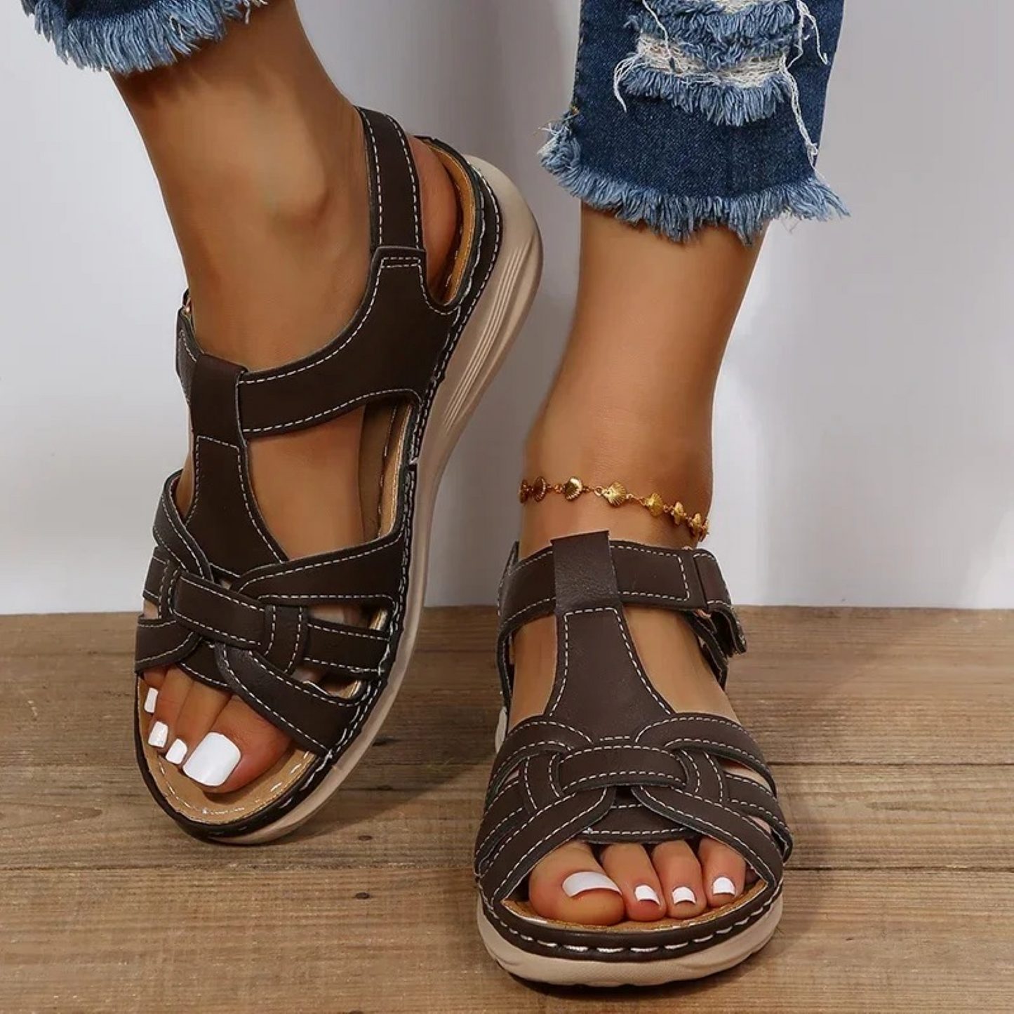 Dames Sandalen Comfortabele Zomerschoenen Lichtgewicht