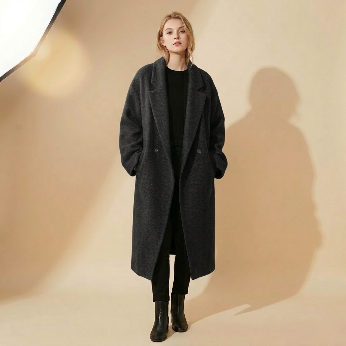 Winterjas Vrouw Ruim en Elegante Design