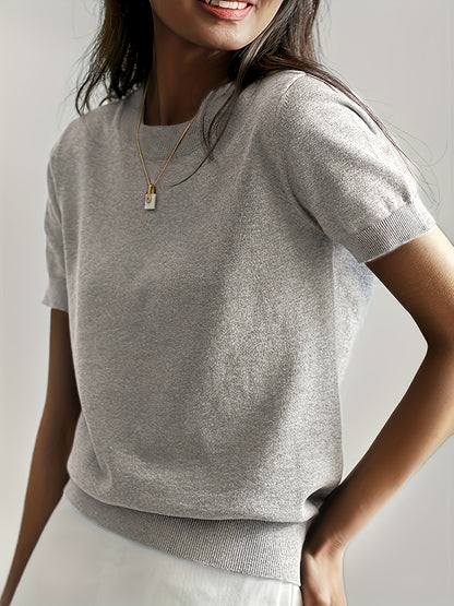 Dames T-Shirt Comfortabele Stijlvolle Top - StudioMarella