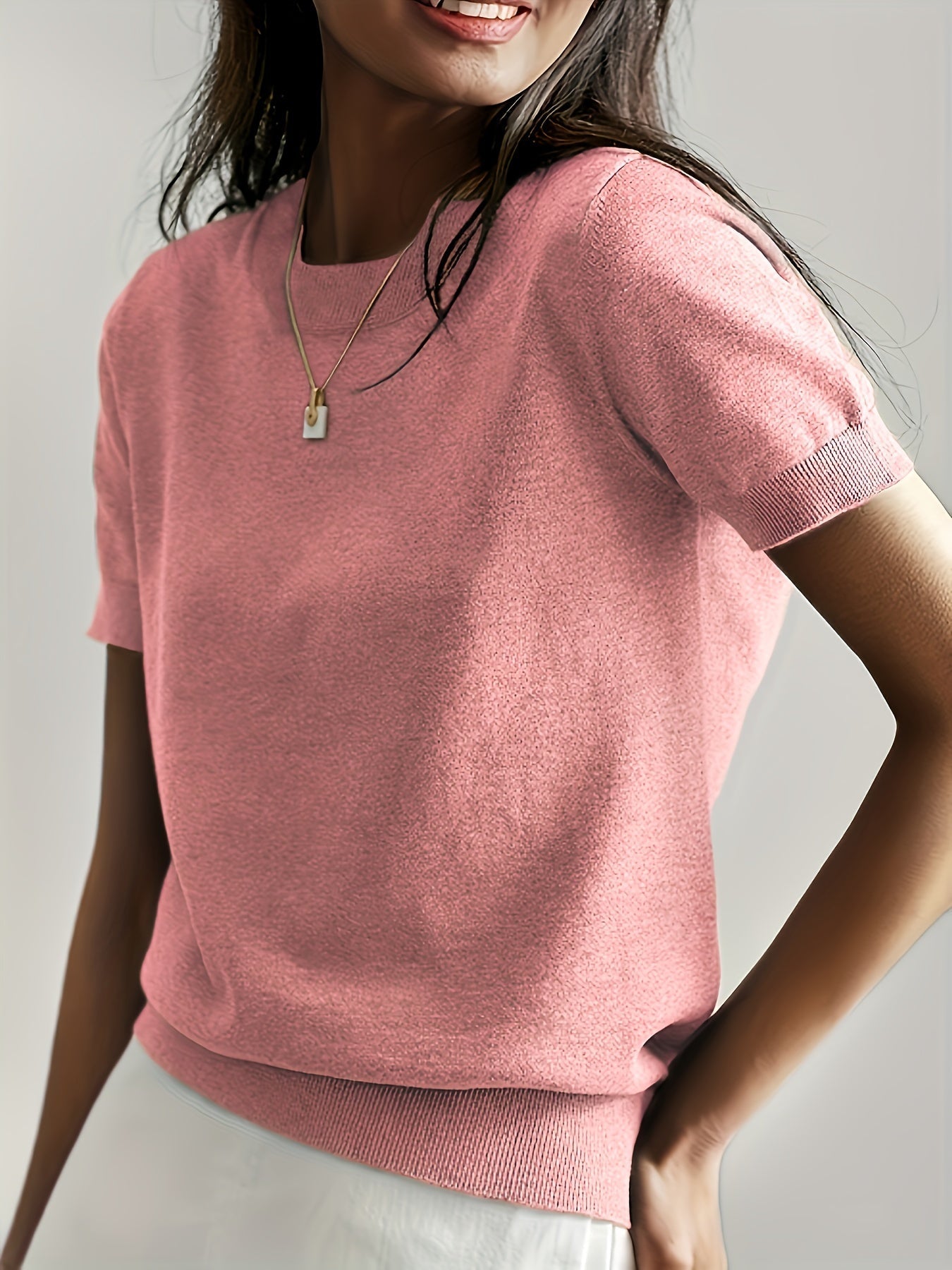 Dames T-Shirt Comfortabele Stijlvolle Top