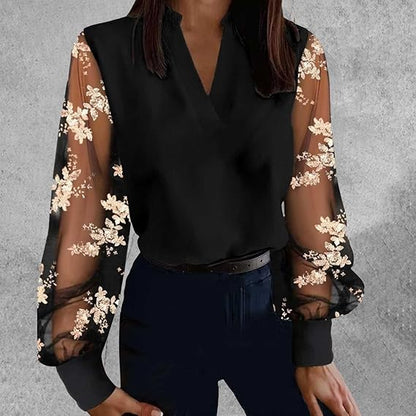 Elegante Enkelschouder Blouse voor Vrouw - StudioMarella