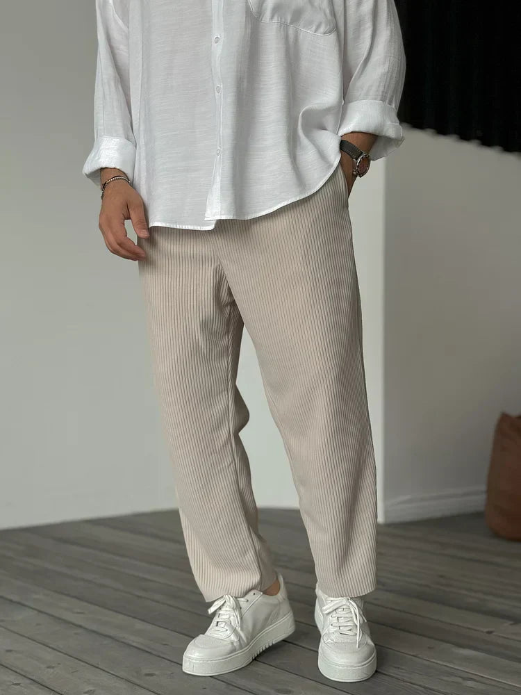Zachte Luxe Broek voor Mannen - StudioMarella