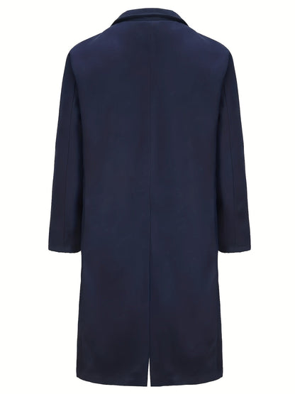 Heren Trenchcoat Waterdicht Zakelijk Elegant Winterjas