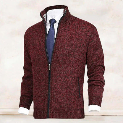 Herenvest Zachte Stof Elegante Kwaliteit voor alle Seizoenen