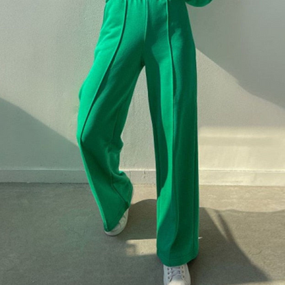 Dames Joggingset Zacht Comfortabel Jogbroek en Sweatshirt