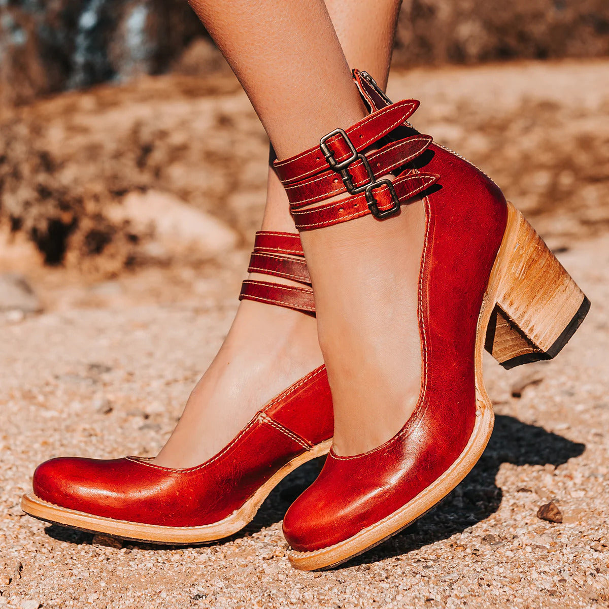 Dames Comfortabele Pumps Met Lage Hak