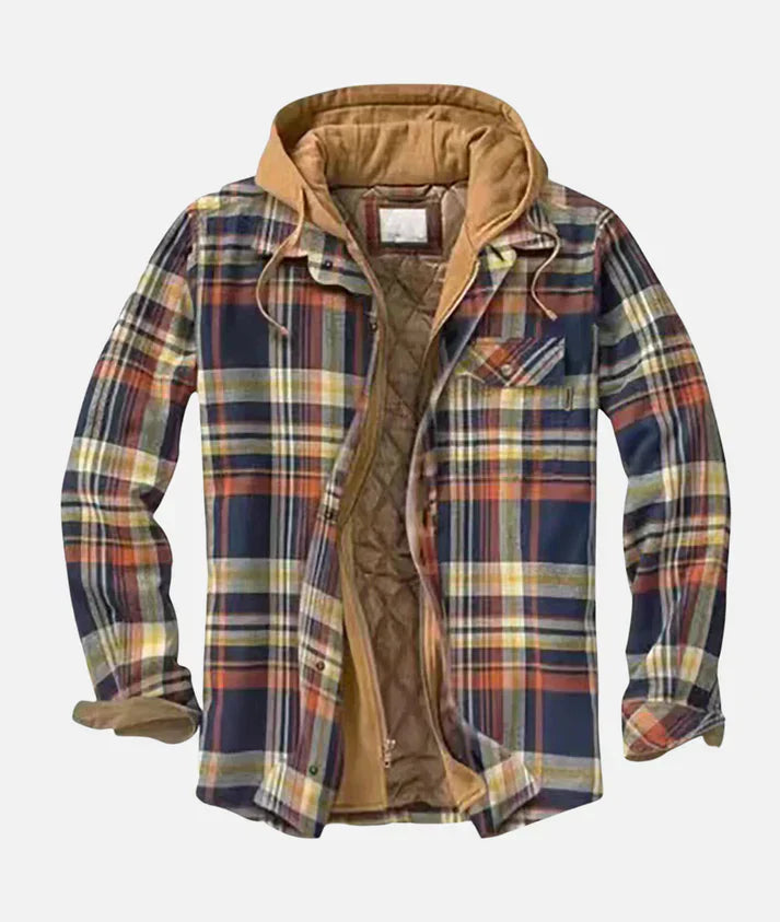 Walter | Ruitjesshirt met Kap