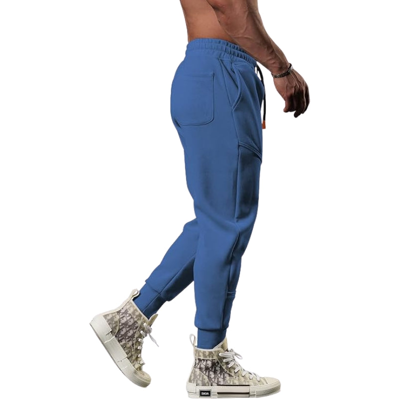 Lichtgewicht Joggingbroek Heren Fleece Cargo Stijl