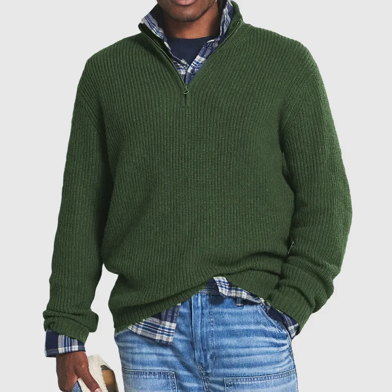 Waterdichte Heren Zipsweater Warm en Kwaliteit