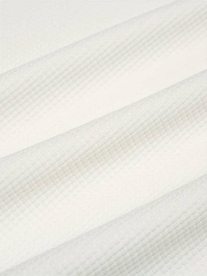 Heren Wafelshirt Lange Mouwen V-Hals Casual Kleding