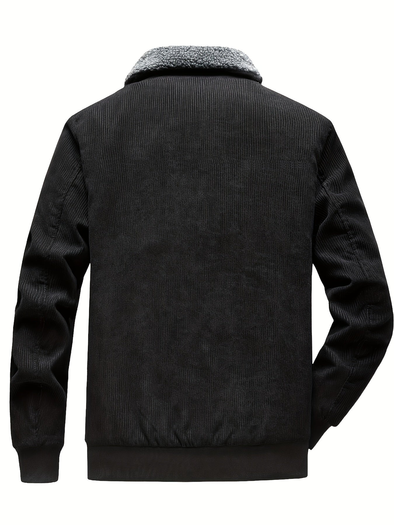 Warme Heren Winterjas met Reverskraag en Stijlvol Design